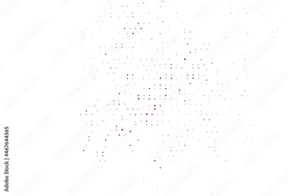 Light Red vector layout with rectangles, squares.