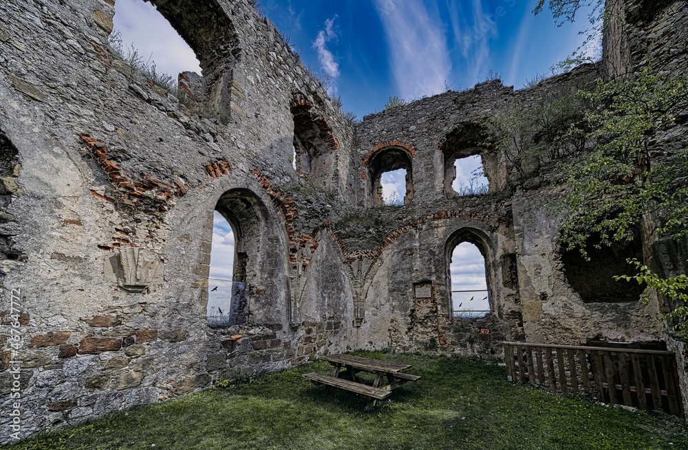 Castle Ruin Falkenstein Lower Austria