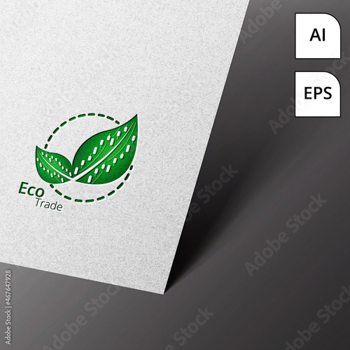 Leaf + Trading Logo