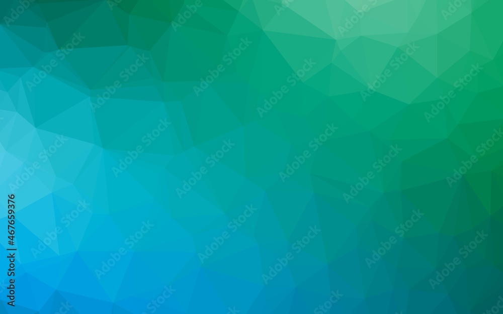 Light Blue, Green vector low poly texture. Light Blue, Green vector low poly texture.