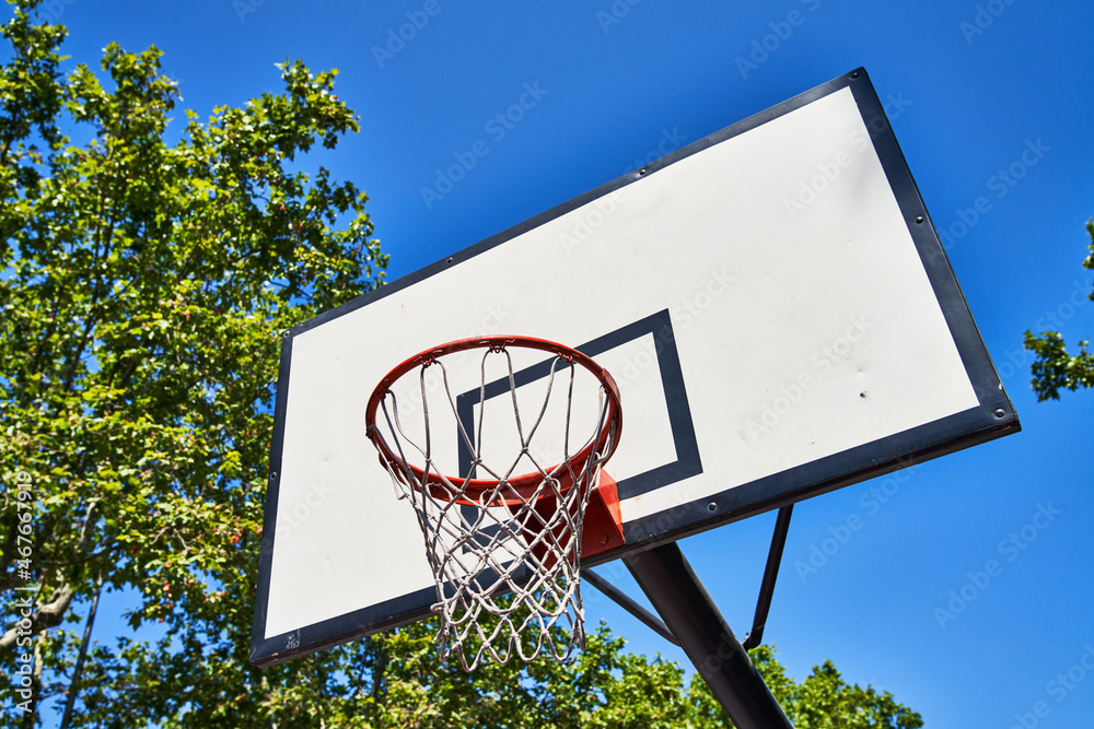 Beautiful basketball basket image