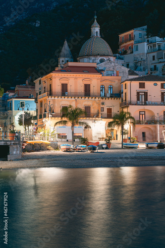 Village of Cetara in Amalfi Coast Italy