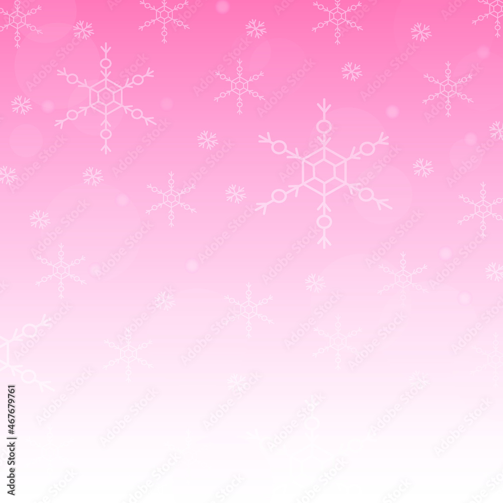 Falling snowflakes background Falling snowflakes background