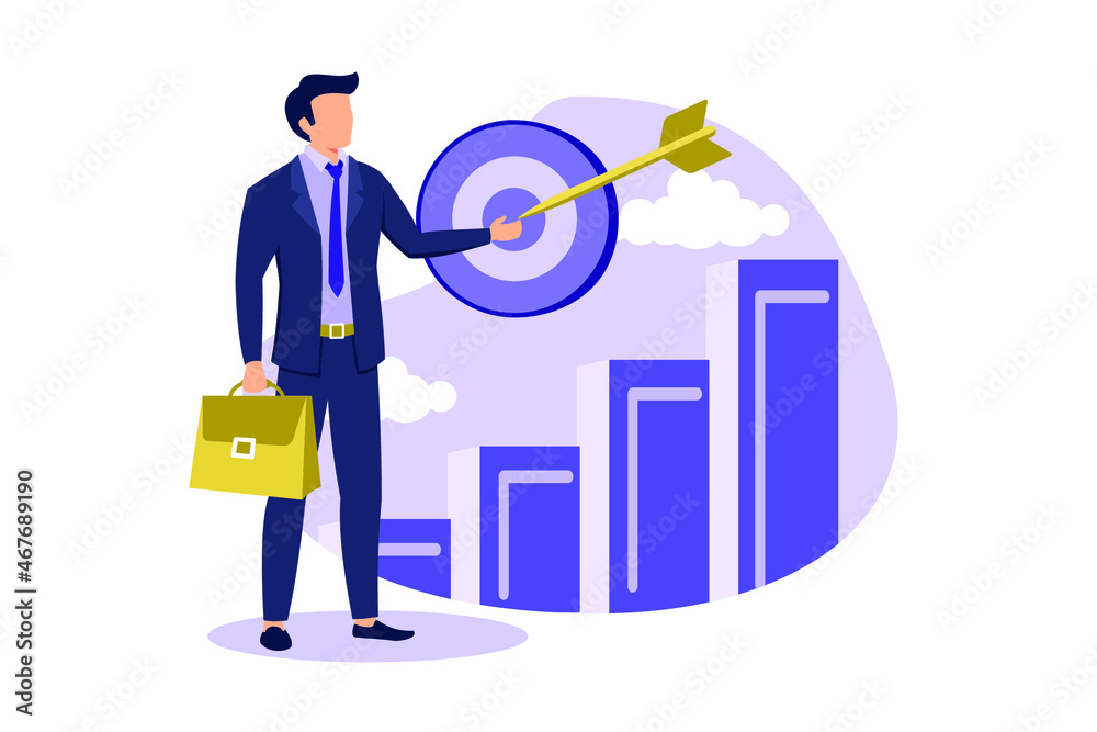 Goals illustration exclusive design inspiration Goals illustration exclusive design inspiration