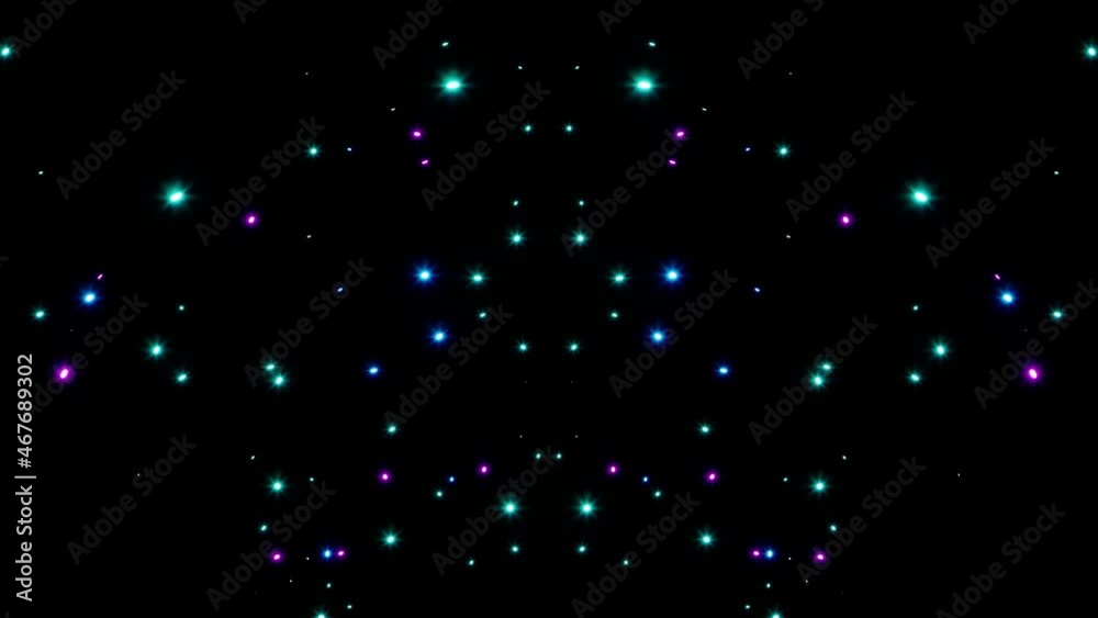 Symmetrical Neon Glitter Particles Effect Overlay Background Symmetrical Neon Glitter Particles Effect Overlay Background