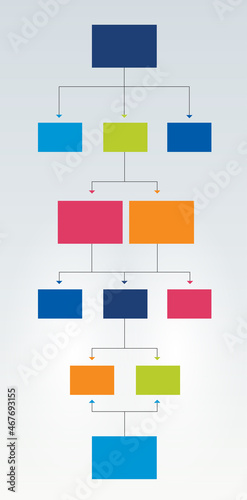 Fowchart, flow diagram, structural scheme, figure, infographic.