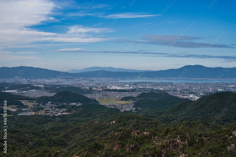 竜王山からの眺望
