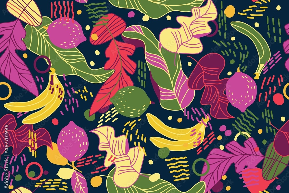 pattern with fruits pattern with fruits