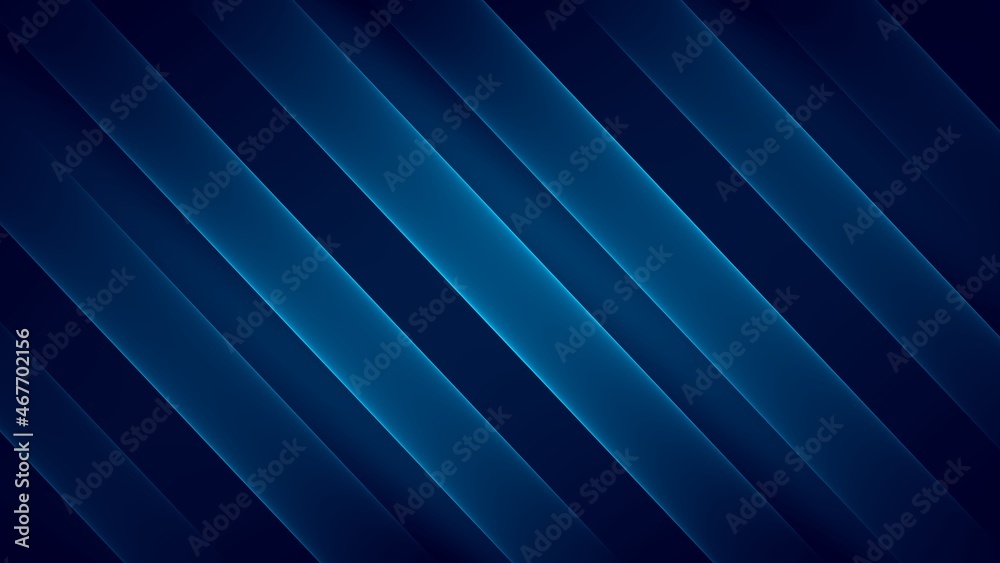 Obraz premium Hintergrund abstrakt 8K blau weiss hellblau dunkelblau Streifen Muster Wellen Linien Kurven Verlauf