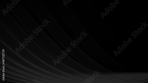 Hintergrund abstrakt 8K Monochrome weiss grau schwarz Wellen Linien Kurven Verlauf photo