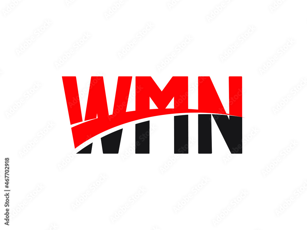WMN Letter Initial Logo Design Vector Illustration WMN Letter Initial Logo Design Vector Illustration