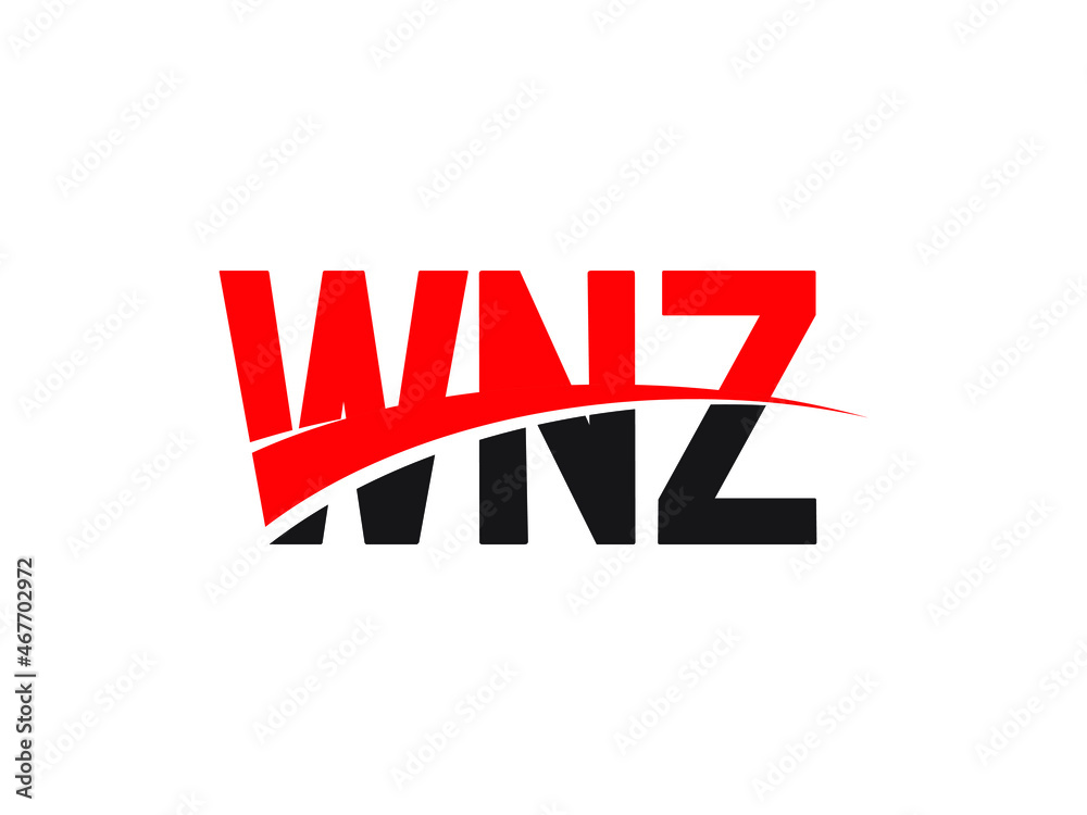 WNZ Letter Initial Logo Design Vector Illustration WNZ Letter Initial Logo Design Vector Illustration