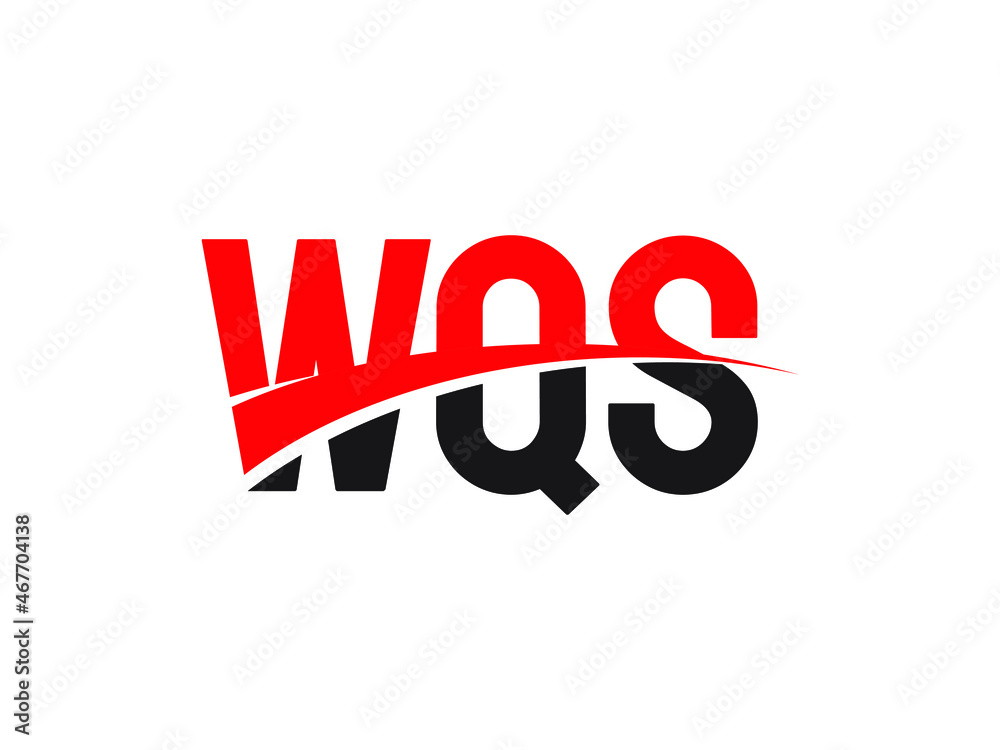 WQS Letter Initial Logo Design Vector Illustration WQS Letter Initial Logo Design Vector Illustration