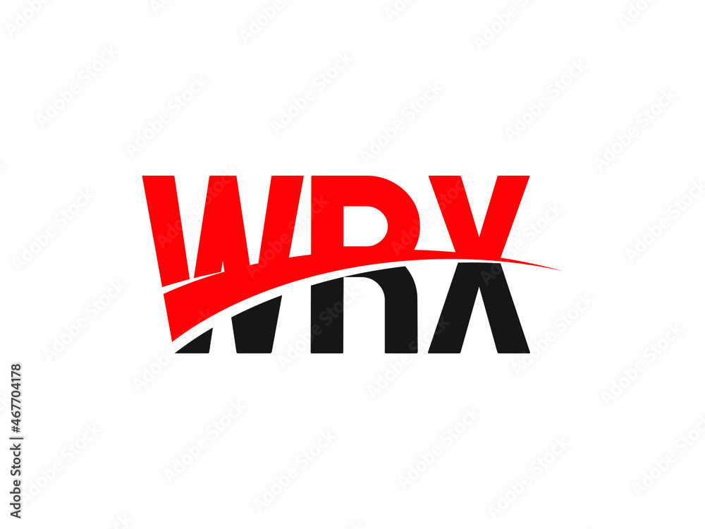 WRX Letter Initial Logo Design Vector Illustration WRX Letter Initial Logo Design Vector Illustration