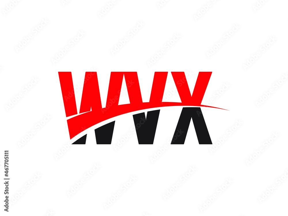 WVX Letter Initial Logo Design Vector Illustration