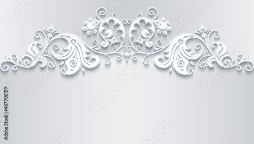 Vector abstract decorative ethnic ornamental illustration.