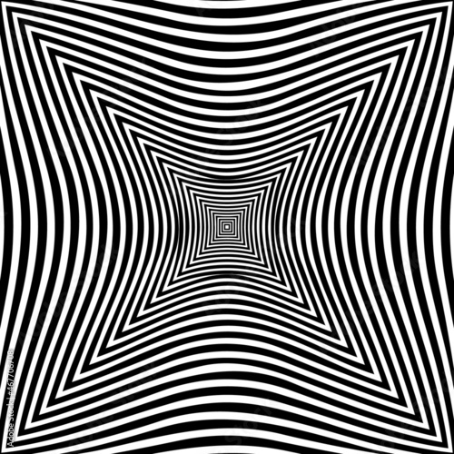 Fotografija Psychedelic optical illusion