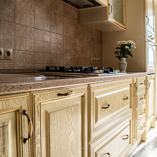 modern kitchen interior