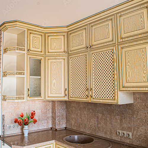 interior of a kitchen