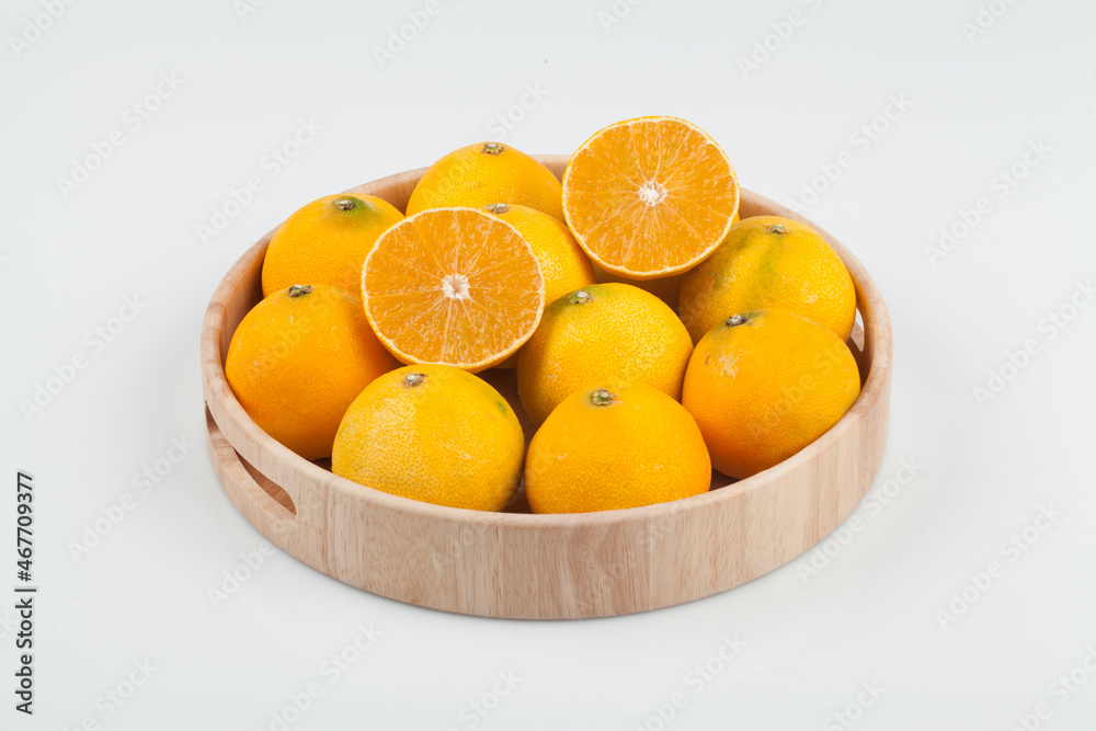 Golden incense, tangerines, oranges, fruits, fresh Golden incense, tangerines, oranges, fruits, fresh