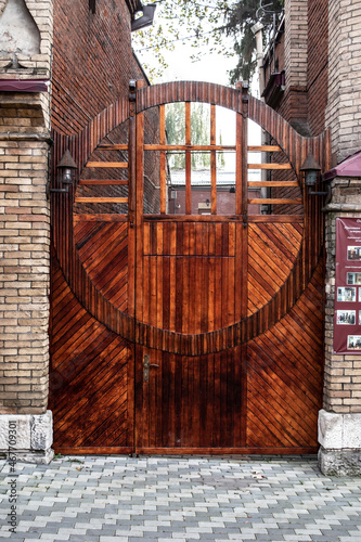 entrance to the castle