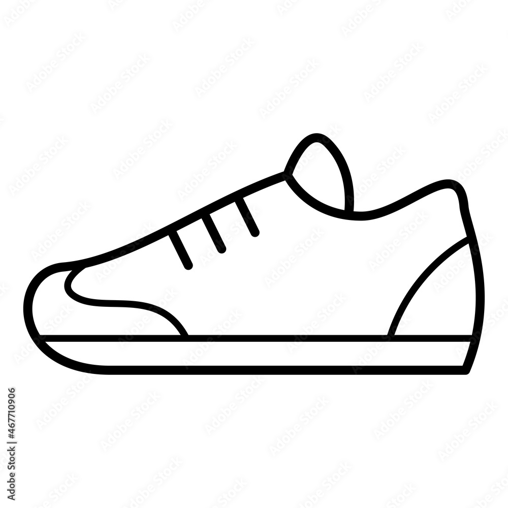 スニーカー、運動靴のアイコン Sneaker Vector Icon スニーカー、運動靴のアイコン Sneaker Vector Icon