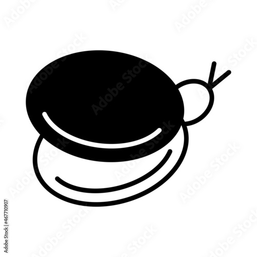 カスタネットのアイコン　Castanets vector icon