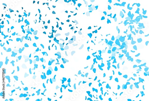 Light blue vector backdrop with abstract shapes.