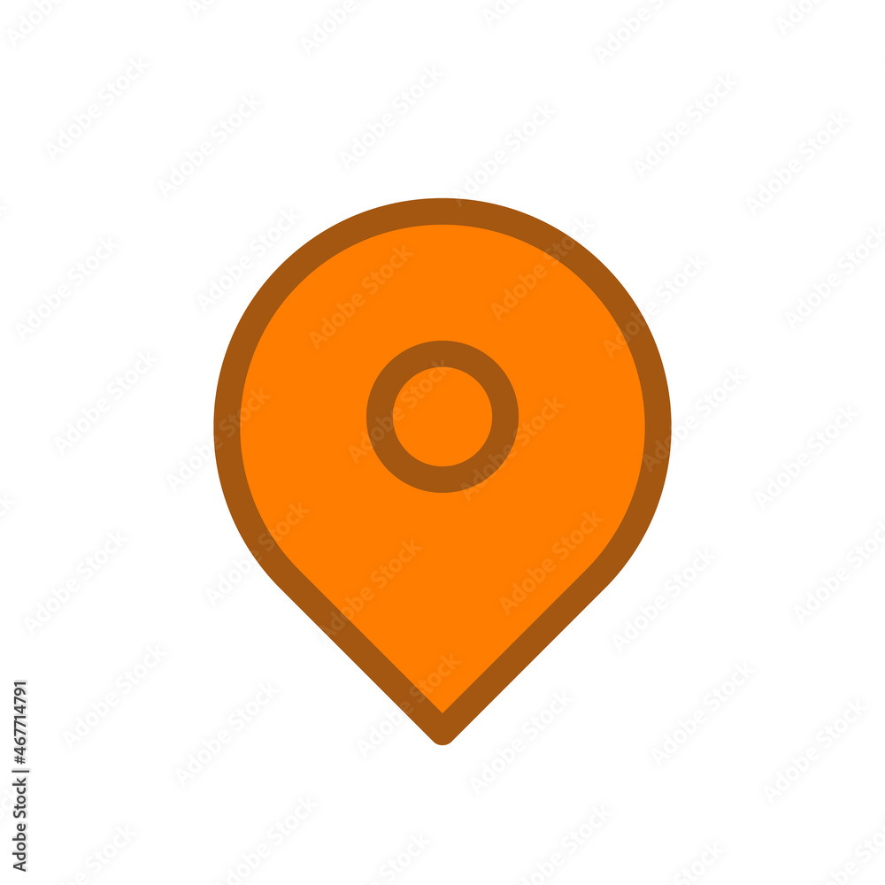 Location icon, map pin, gps mark pointer vector. Location icon, map pin, gps mark pointer vector.