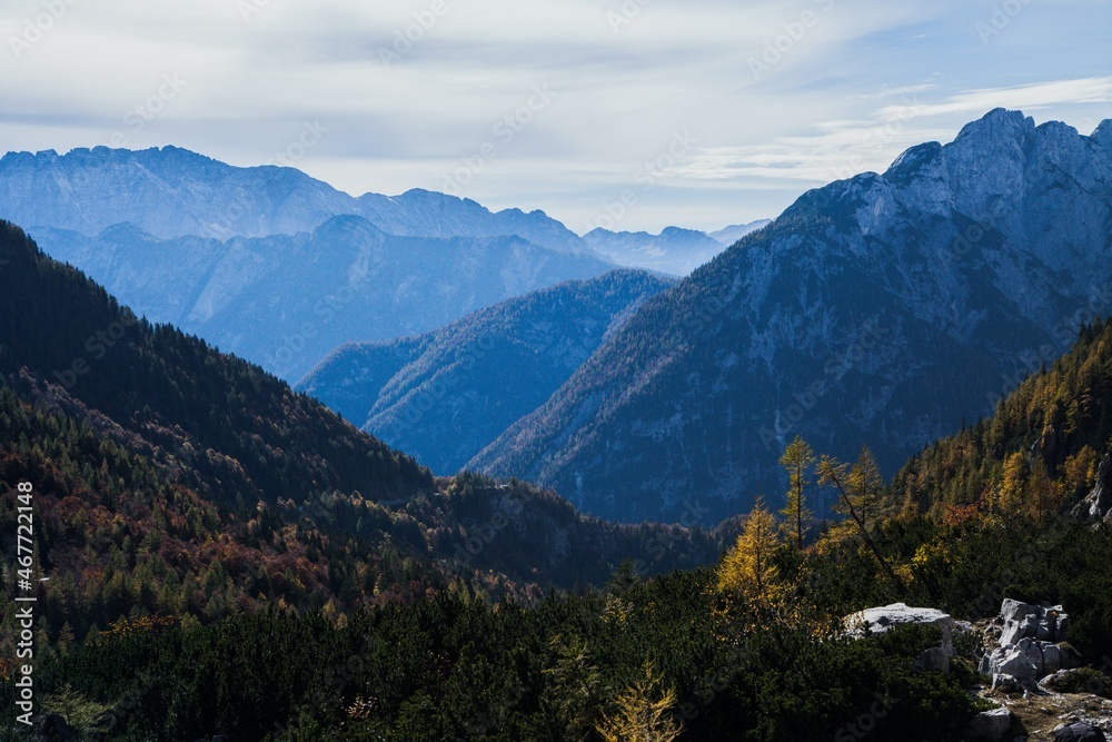 Views from around Triglav National Park in Slovenia