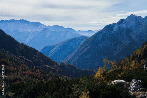 Views from around Triglav National Park in Slovenia photo
