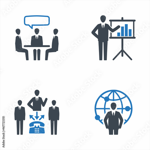 Business and Management Icon Set -2