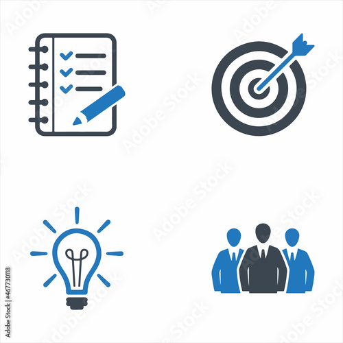 Business and Office Icon Set -1