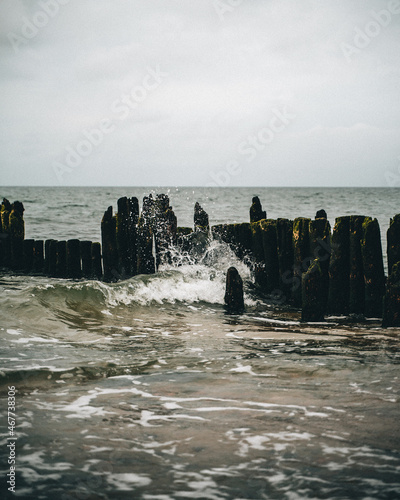 Waves at Baltic Sea 