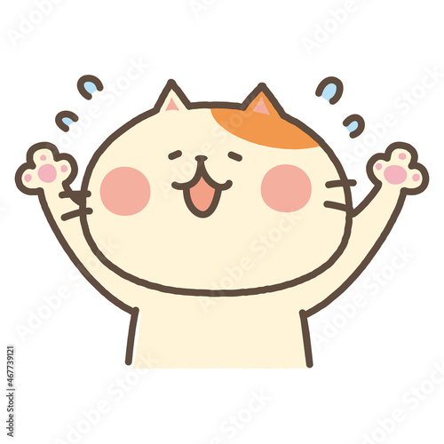 かわいい猫のイラスト