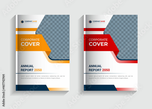 Professional Business book cover 2050, new annual report, print-ready business cover design, book cover design eps file print-ready, company profile, business profile, flyer, brochure, banner, social 