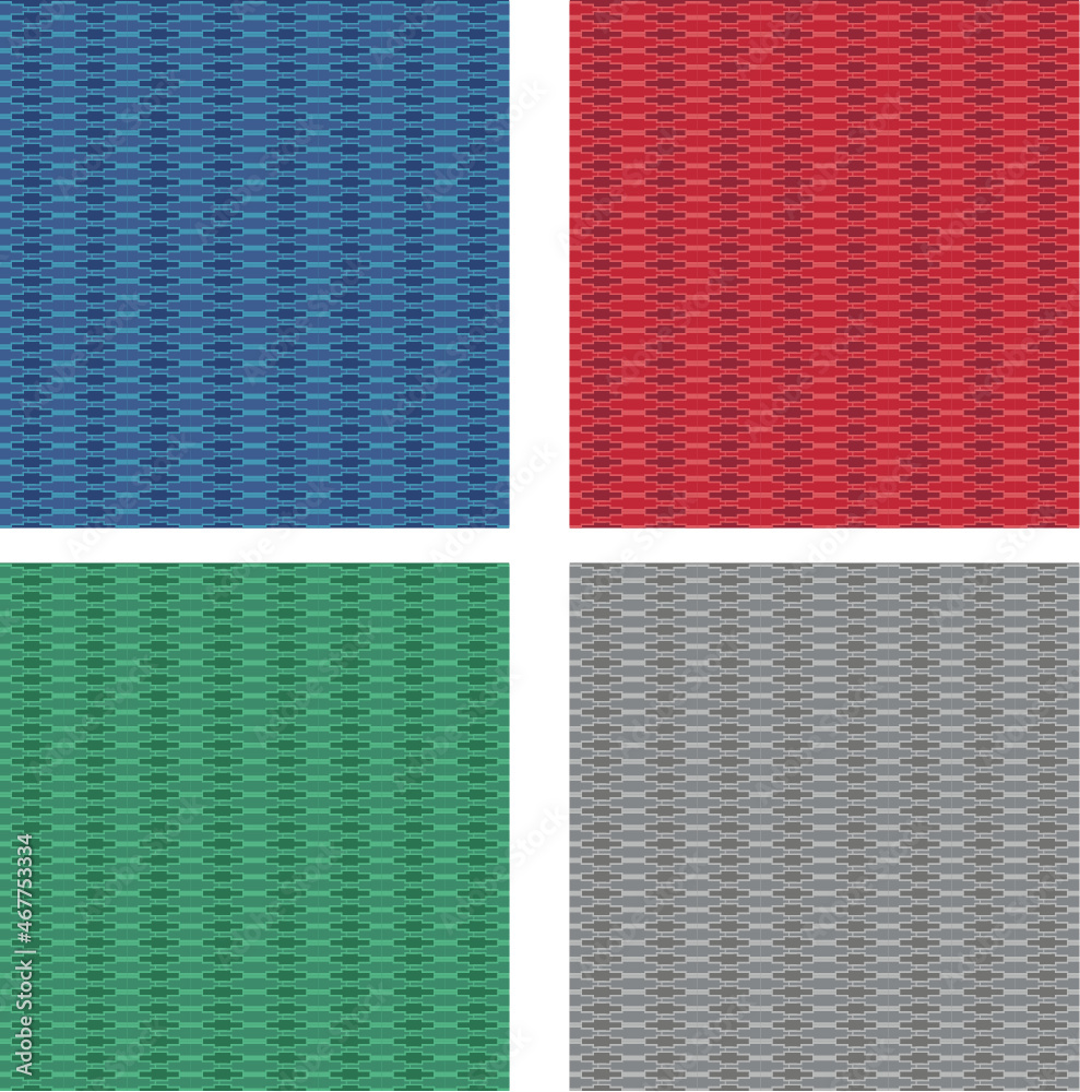 Padrão Geométrico Pixel Art para fundos, baralho, papel de presente, etc