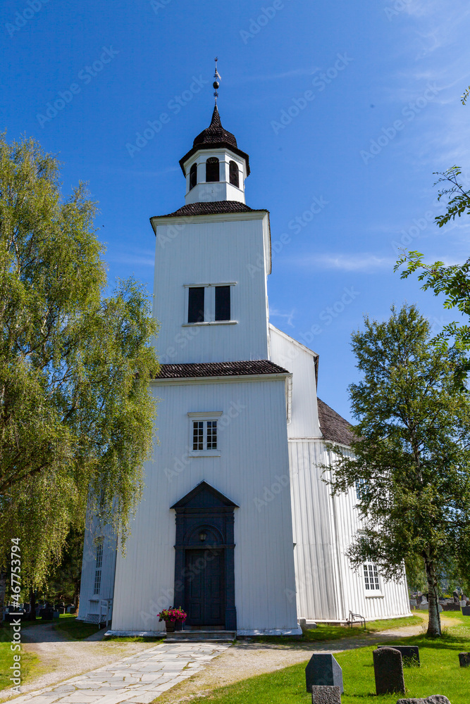 Wooden church in Tynset Norway