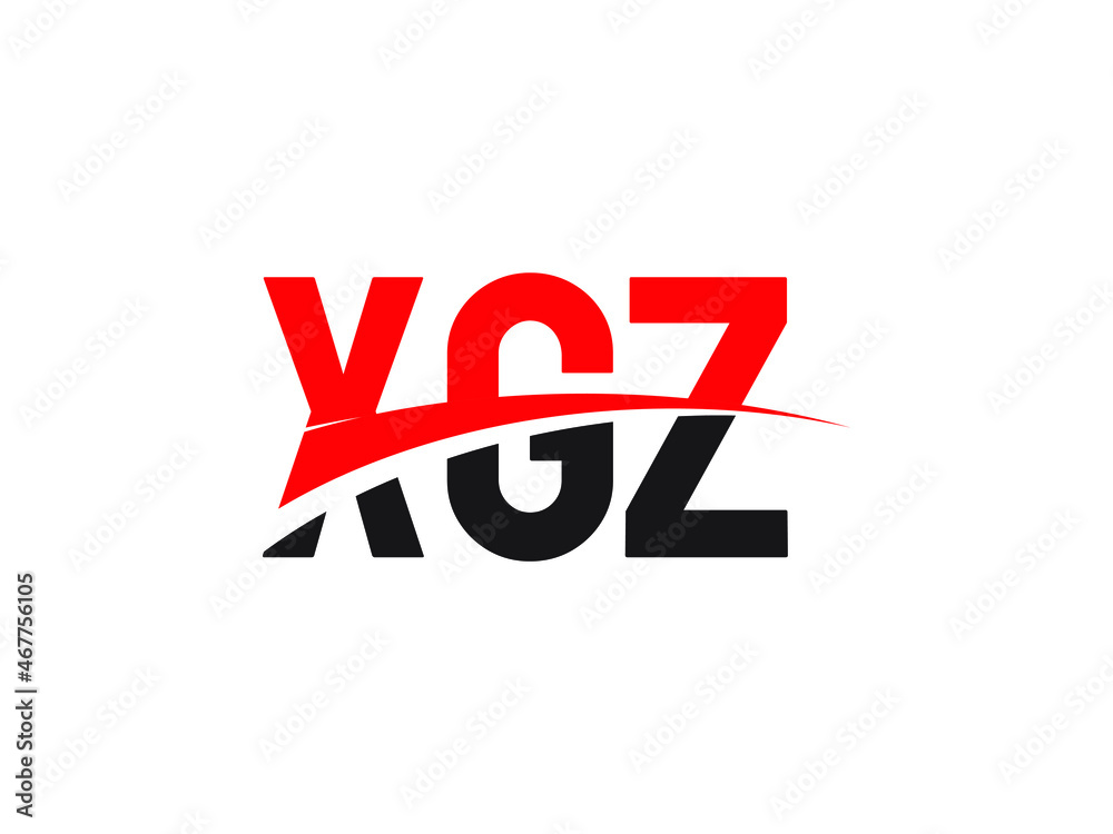 XGZ Letter Initial Logo Design Vector Illustration XGZ Letter Initial Logo Design Vector Illustration