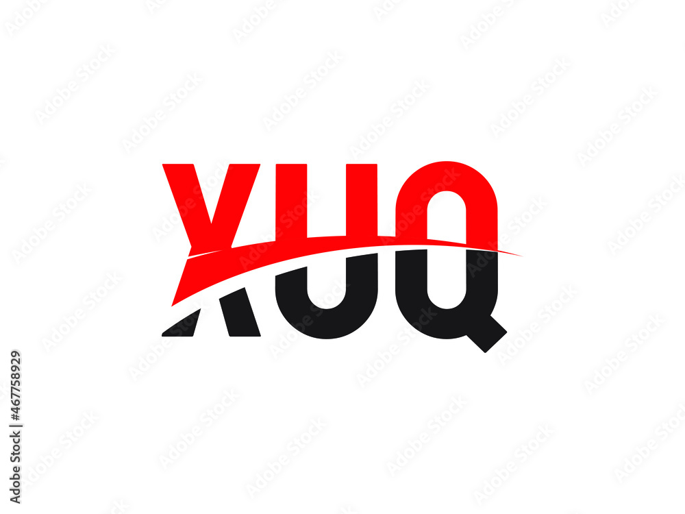 XUQ Letter Initial Logo Design Vector Illustration XUQ Letter Initial Logo Design Vector Illustration