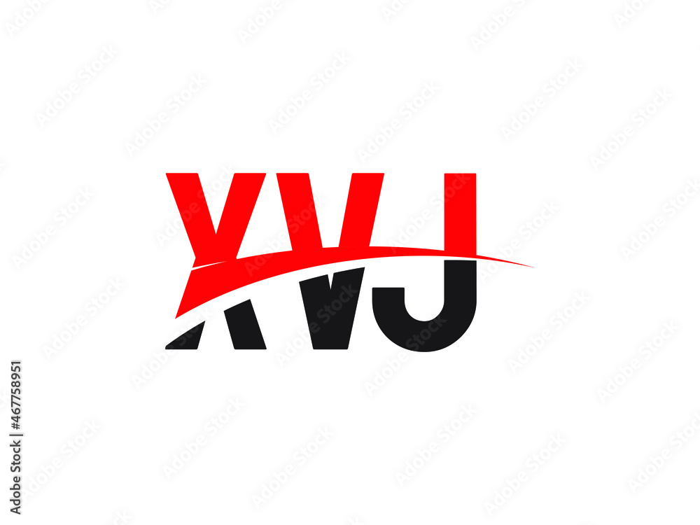 XVJ Letter Initial Logo Design Vector Illustration XVJ Letter Initial Logo Design Vector Illustration