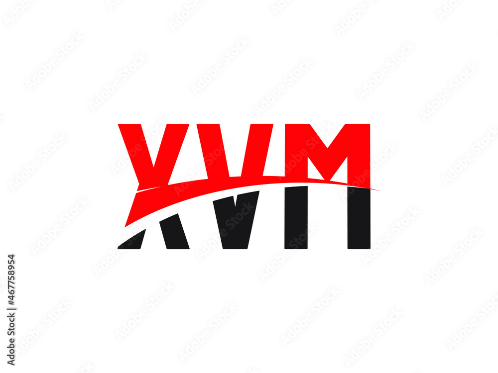 XVM Letter Initial Logo Design Vector Illustration XVM Letter Initial Logo Design Vector Illustration