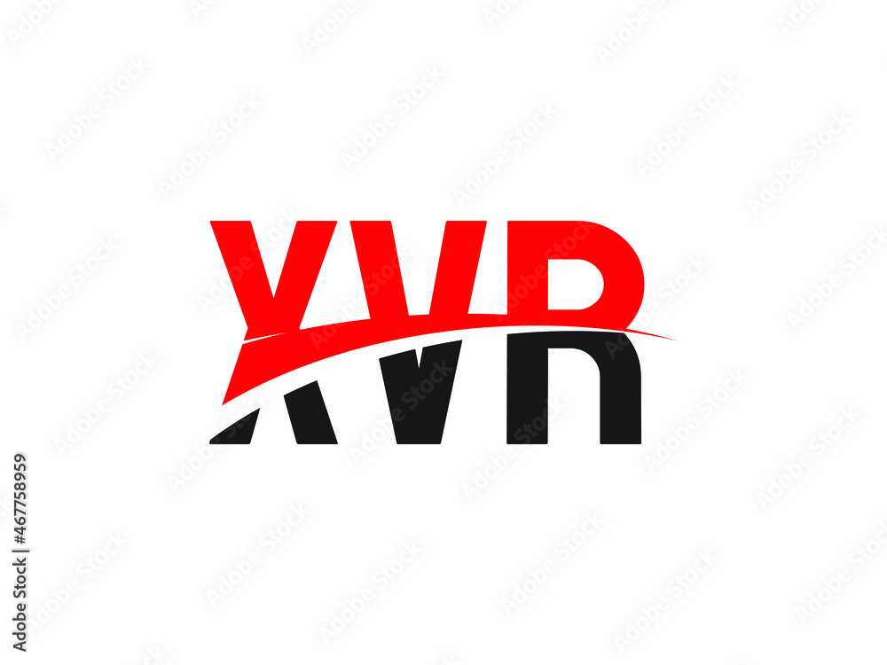 XVR Letter Initial Logo Design Vector Illustration XVR Letter Initial Logo Design Vector Illustration
