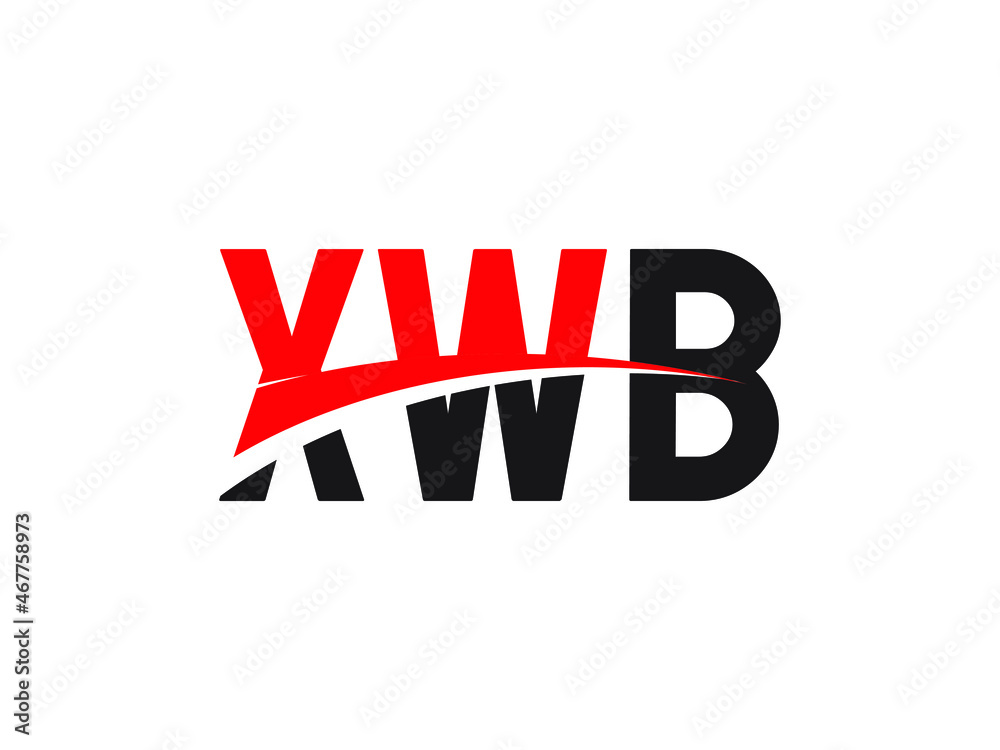 XWB Letter Initial Logo Design Vector Illustration XWB Letter Initial Logo Design Vector Illustration