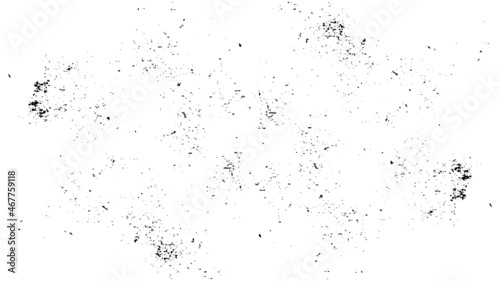 The abstract texture on white background, dirt overlay or screen effect use for grunge background vintage style. Grunge monochrome background. Black grunge texture background.