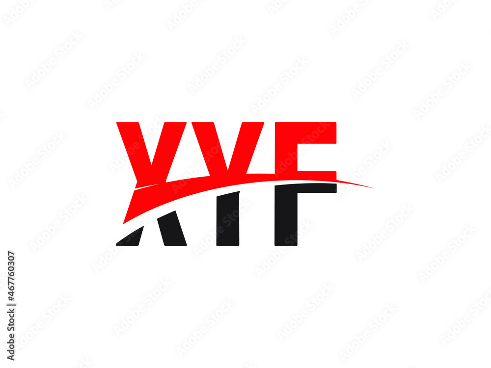 XYF Letter Initial Logo Design Vector Illustration XYF Letter Initial Logo Design Vector Illustration