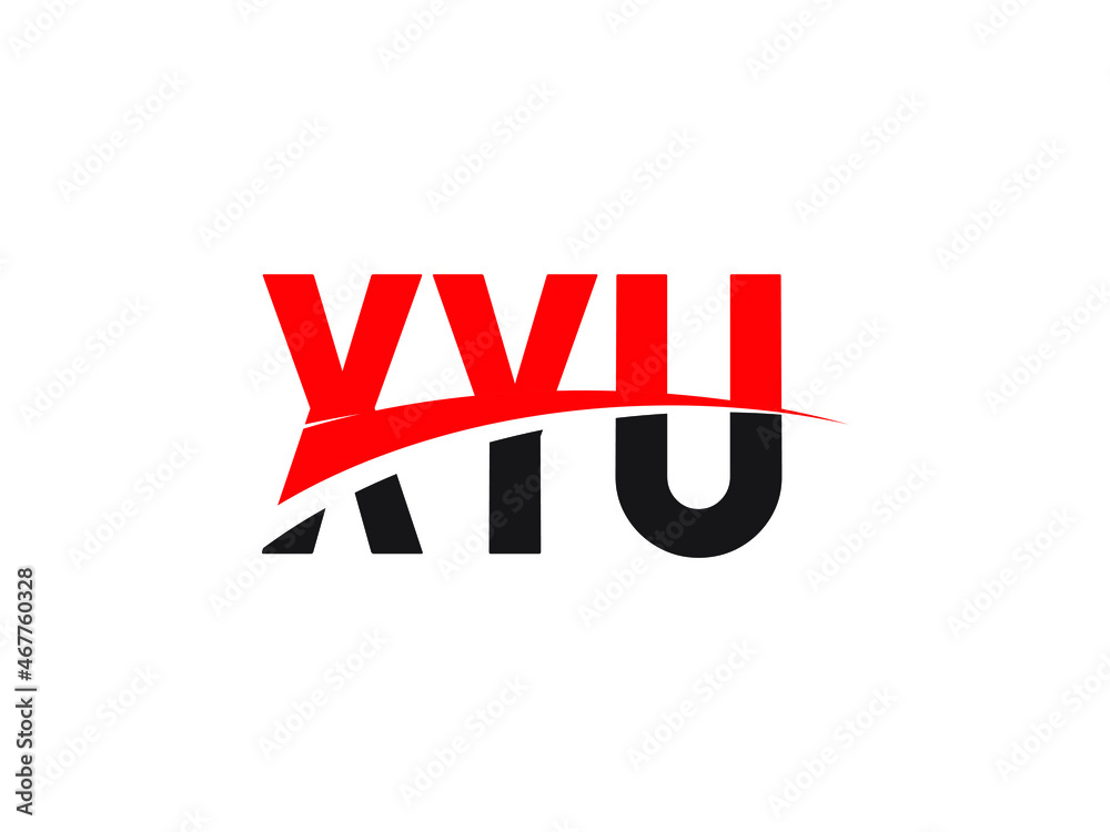 XYU Letter Initial Logo Design Vector Illustration XYU Letter Initial Logo Design Vector Illustration