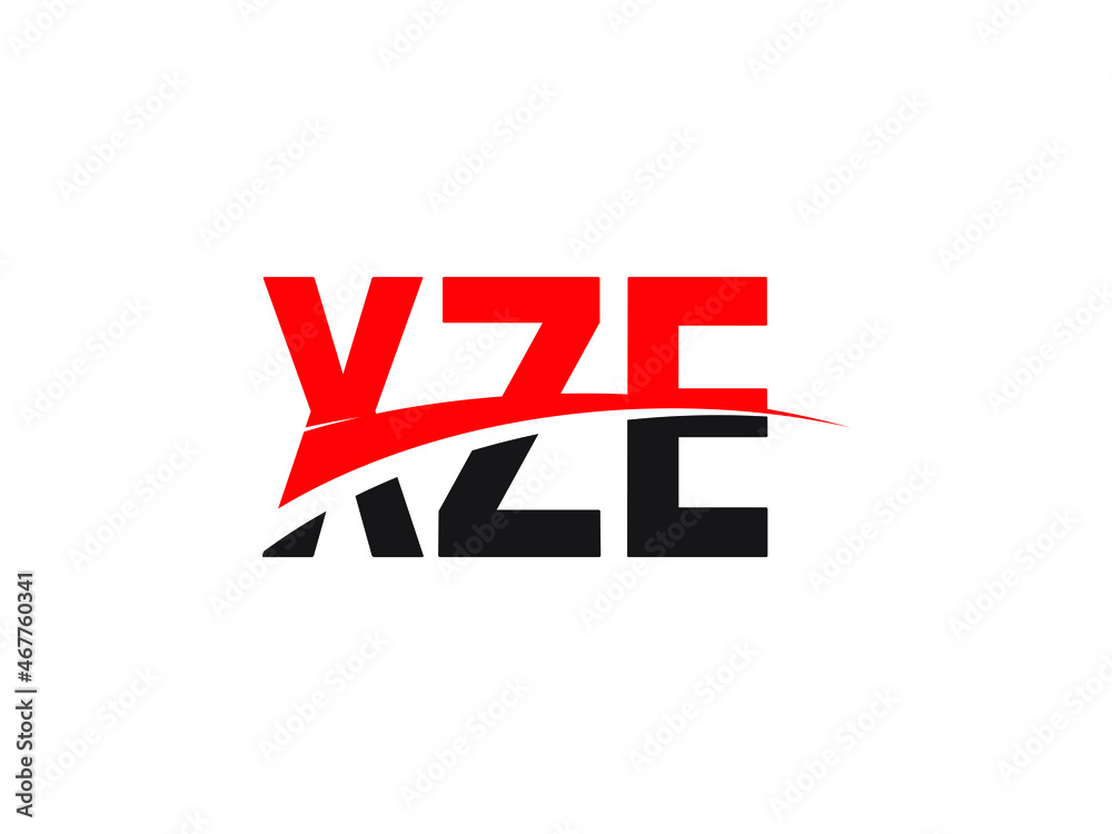 XZE Letter Initial Logo Design Vector Illustration XZE Letter Initial Logo Design Vector Illustration