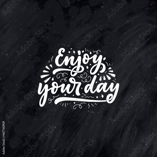 Lettering slogan for Happy ...