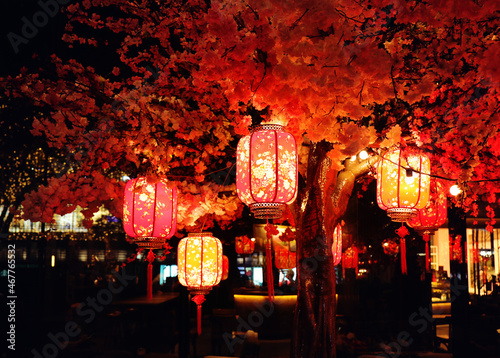 Chinese lanterns.